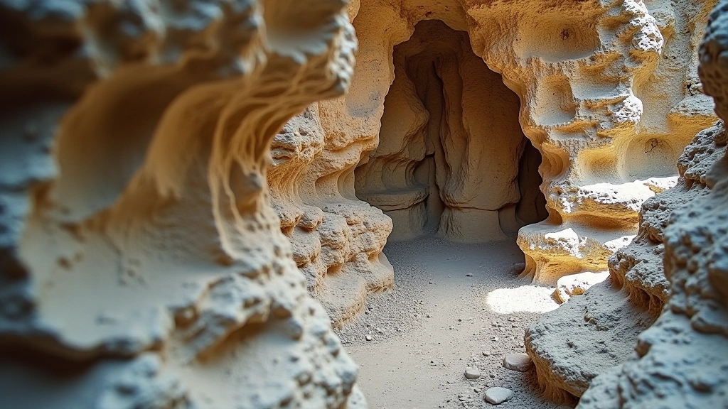 Detali kalkakmenio struktūra ir geologinės sluoksniai